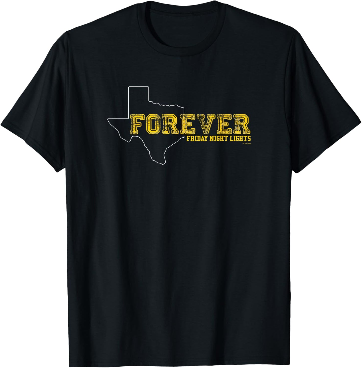 Friday Night Lights Texas Forever T-Shirt - T-Shirt | Black