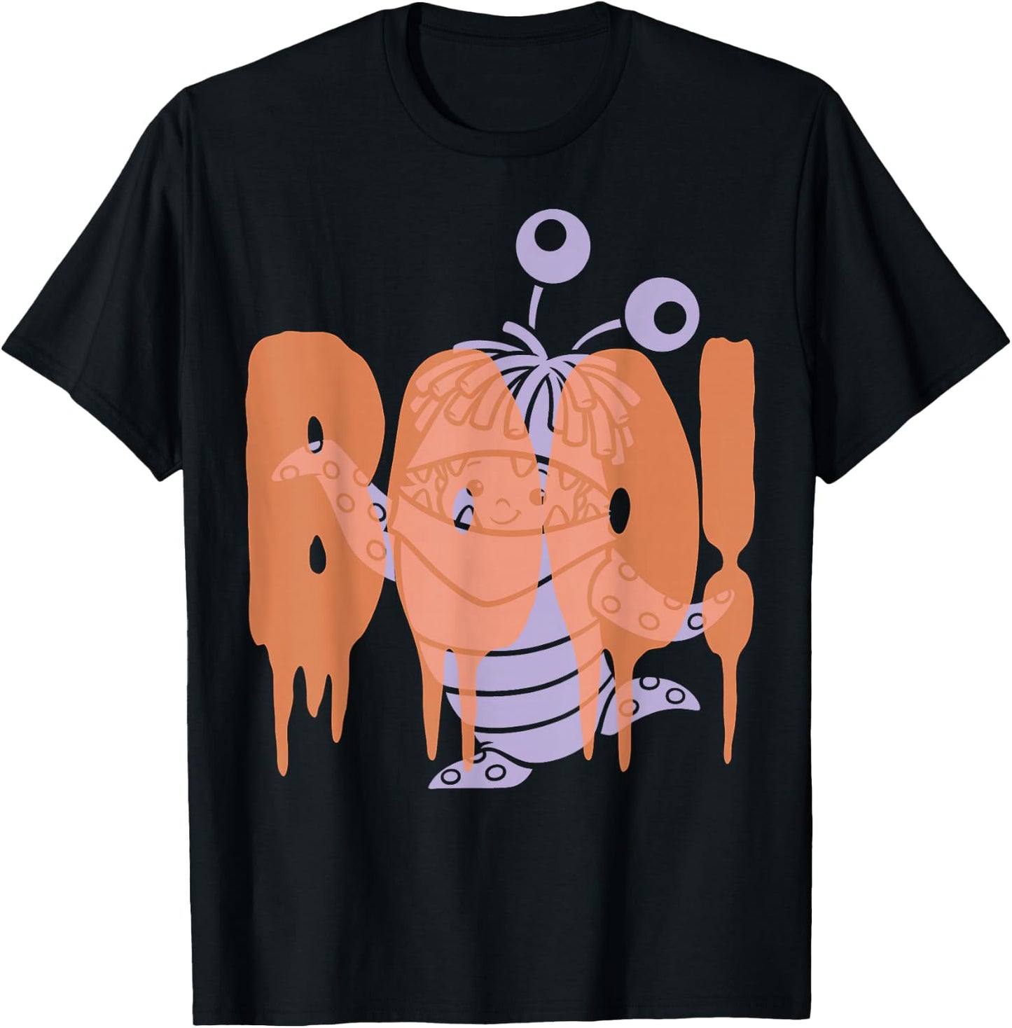 Disney Pixar Monsters Inc. Boo Halloween T-Shirt - T-Shirt | Black