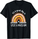 Museum Nerd Boho Kids Heart Rainbow T-Shirt - T-Shirt | Black