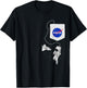 NASA Faux Pocket Astronaut Space Shuttle in Space T-Shirt - T-Shirt | Black