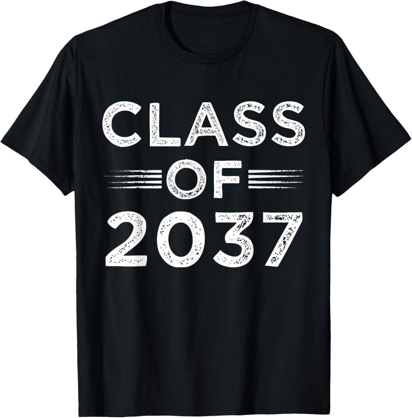 Class of 2037 Grow with Me First Day of School Future Kids T-Shirt - T-Shirt | Black
