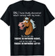 Omg i have finally discovered what's wrong with my brain T-Shirt - T-Shirt | Black