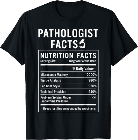 Funny Pathologist T-Shirt - T-Shirt | Black