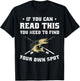 If You Can Read This You Need To Find Your Own Spot - Funny T-Shirt - T-Shirt | Black