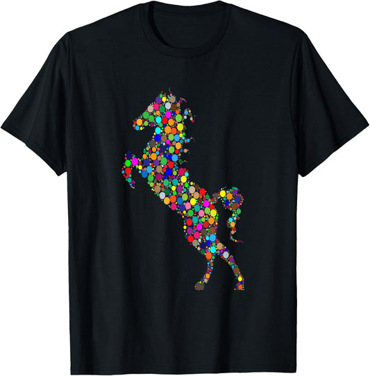 Dot Horse shirt International Dot Day Shirt T-Shirt - T-Shirt | Black