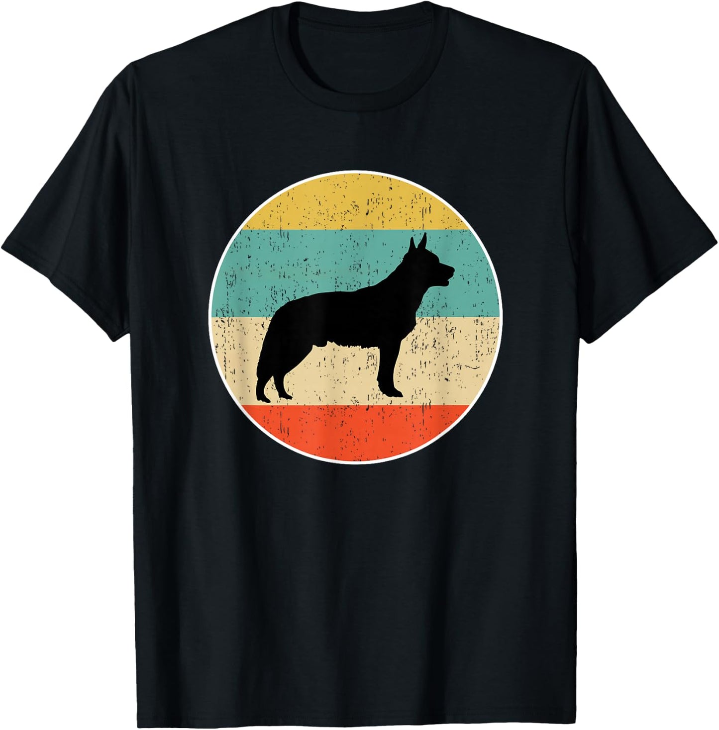 Australian Cattle Dog Dog T-Shirt - T-Shirt | Black