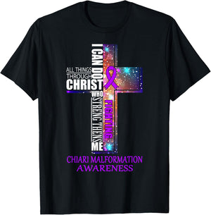 Chiari Malformation Awareness Shirt Shirt T-Shirt - T-Shirt | Black