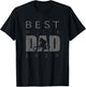 Best MTB Dad Ever Mountain Bike Shirt - Vintage MTB T Shirt T-Shirt - T-Shirt | Black