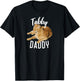 Tabby Daddy Cat Lover Funny Saying Graphic Gift T-Shirt - T-Shirt | Black