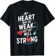 Congestive Heart Failure Chronic Disease CHF Awareness T-Shirt - T-Shirt | Black