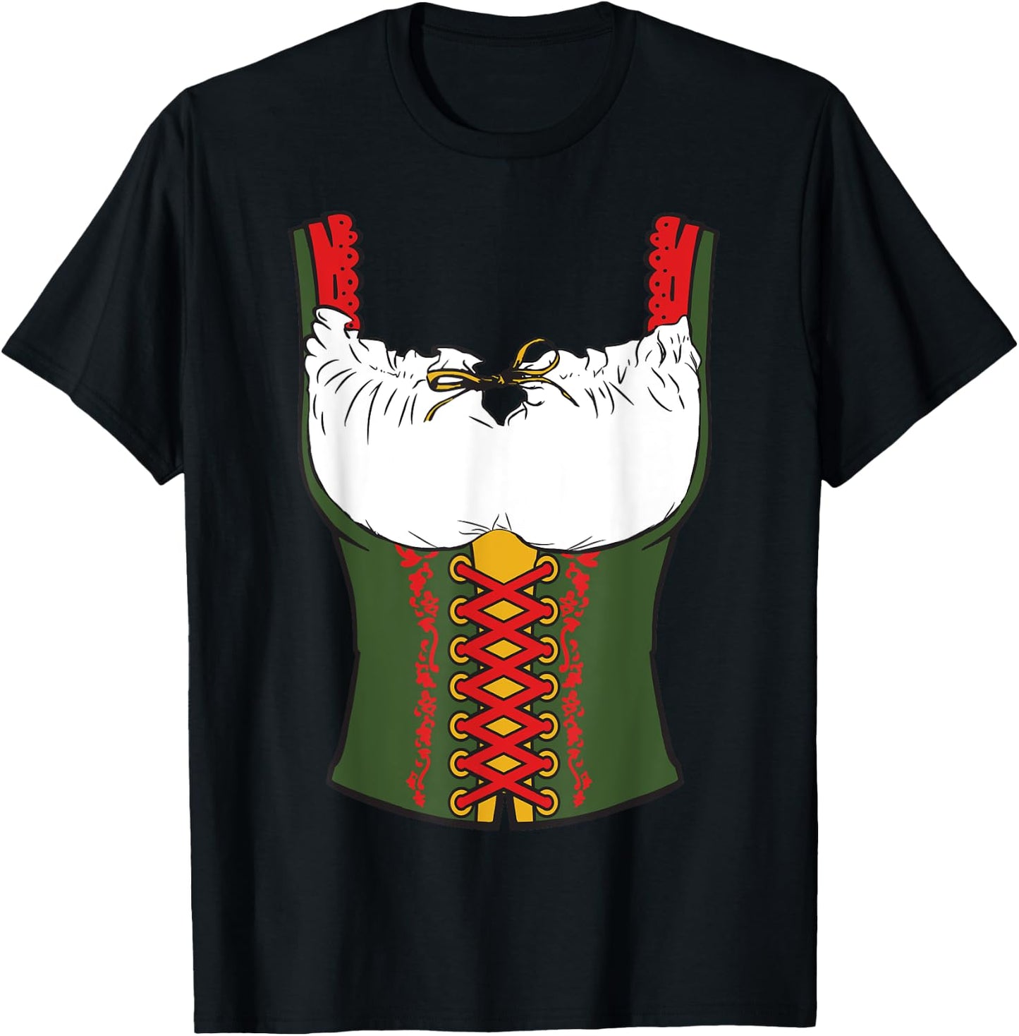 Oktoberfest Dirndl | Beer Festival in Germany Gift T-Shirt - T-Shirt | Black