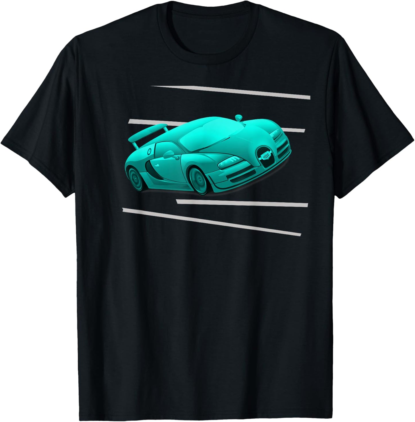 Shirts For Boys | Cool RACECAR T-Shirt - T-Shirt | Black