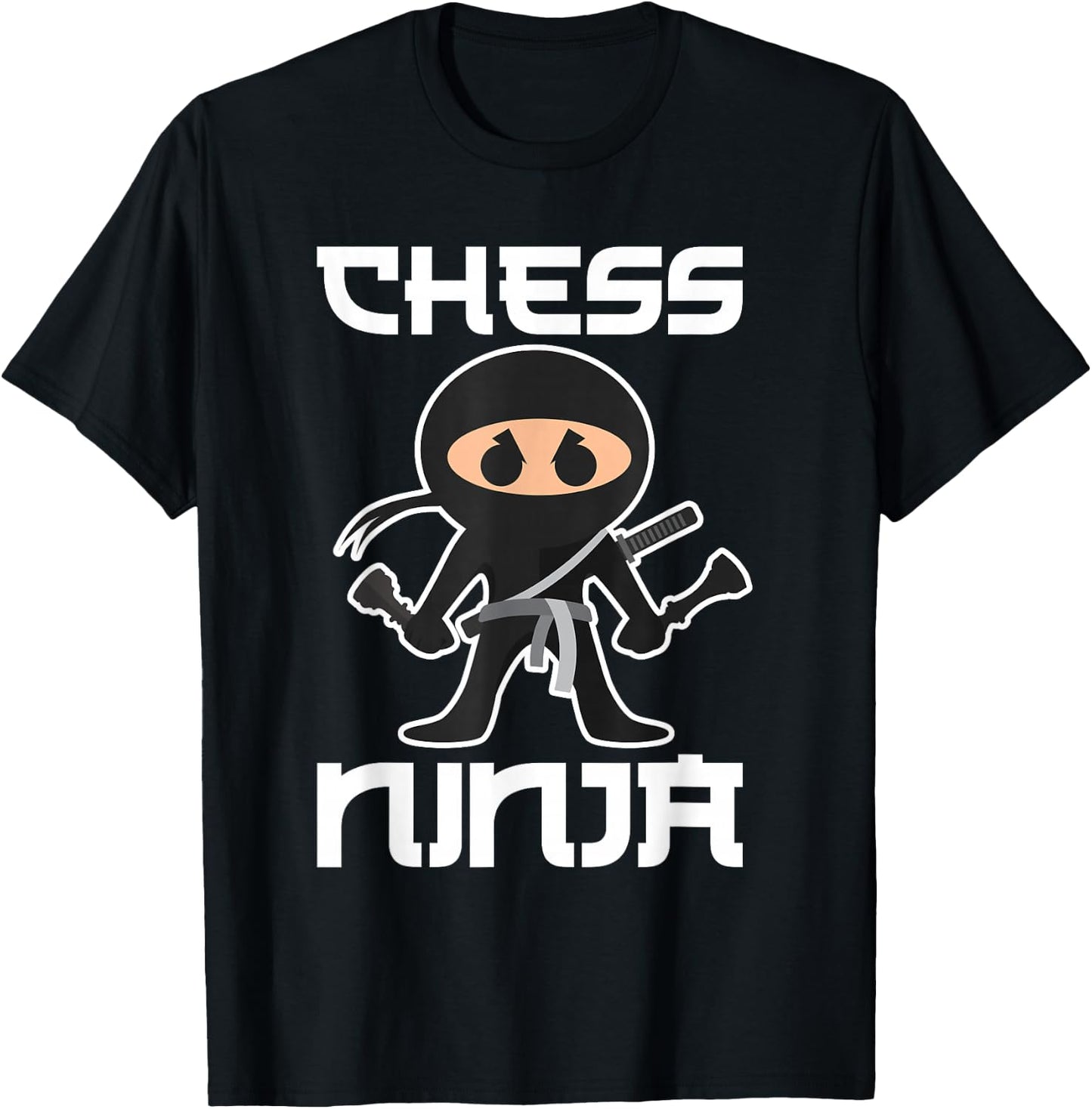 Unique Chess Novelty Boys Chess Lover Chess Player T-Shirt - T-Shirt | Black