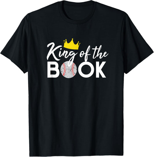Scorekeeper Baseball Team Scorebook King T-Shirt - T-Shirt | Black