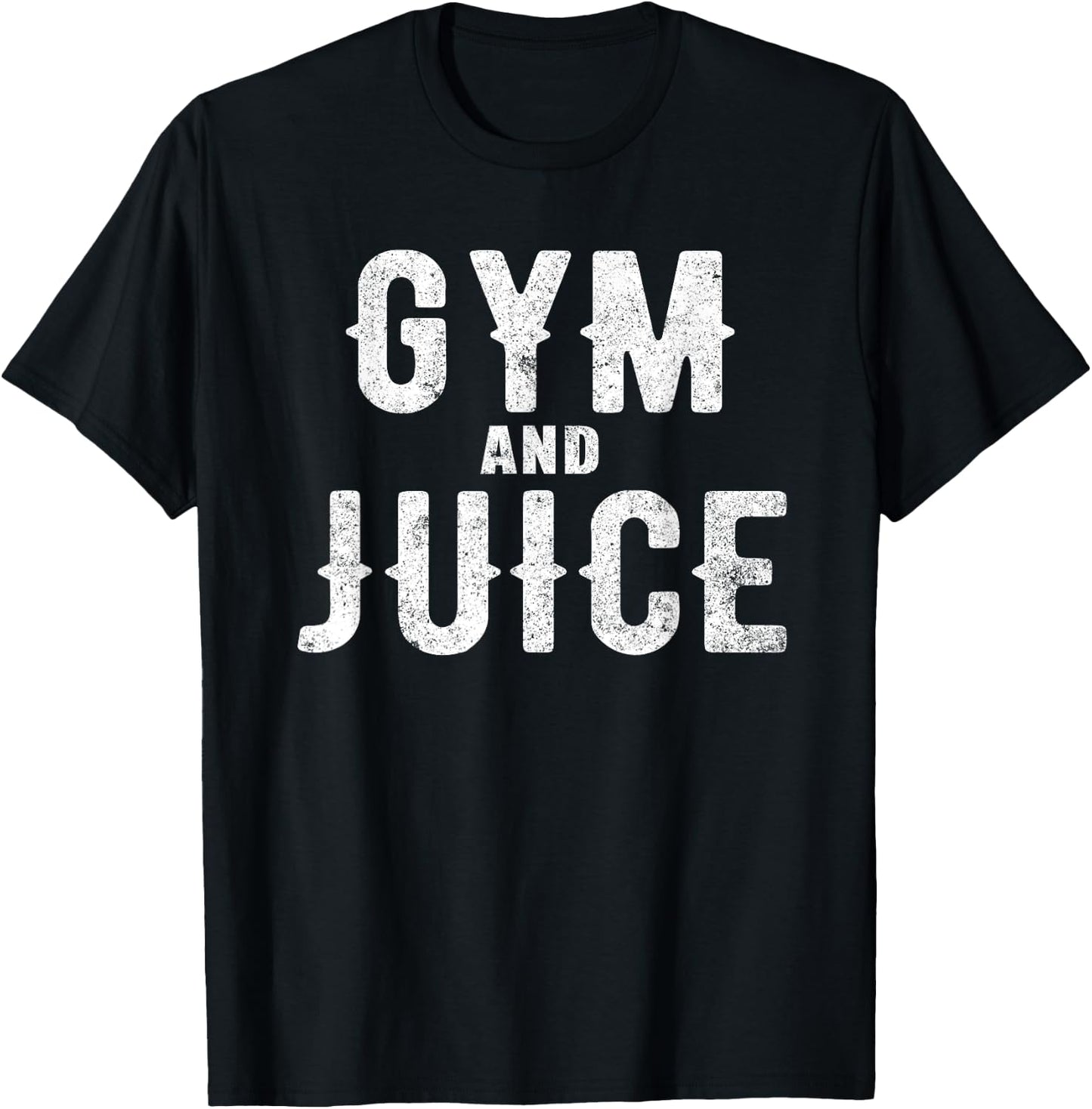 Workout Funny - Gym And Juice T-Shirt - T-Shirt | Black