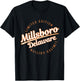Retro Athletic Millsboro DE Apparel T-Shirt - T-Shirt | Black