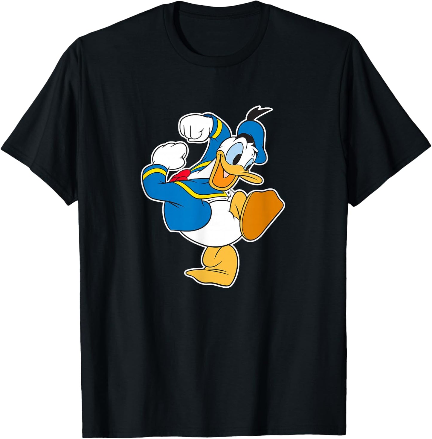 Disney Donald Duck Ready To Go T-Shirt - T-Shirt | Black