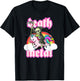 Blackcraft Grim Reaper Rides Unicorn Death Metal Shirt T-Shirt - T-Shirt | Black