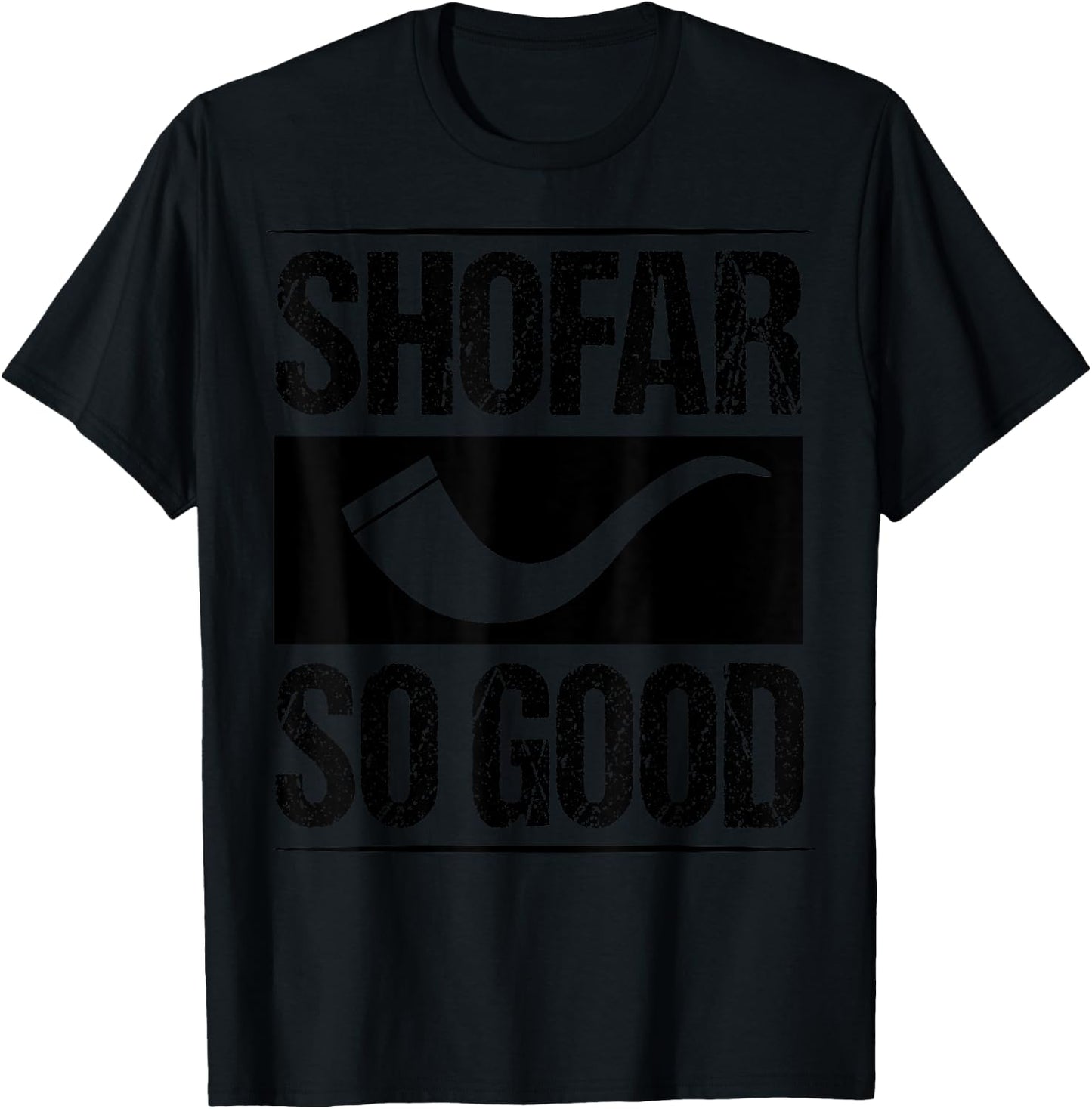 Shofar So Good Funny Hanukkah Gift Chanukah Jewish T-Shirt - T-Shirt | Black