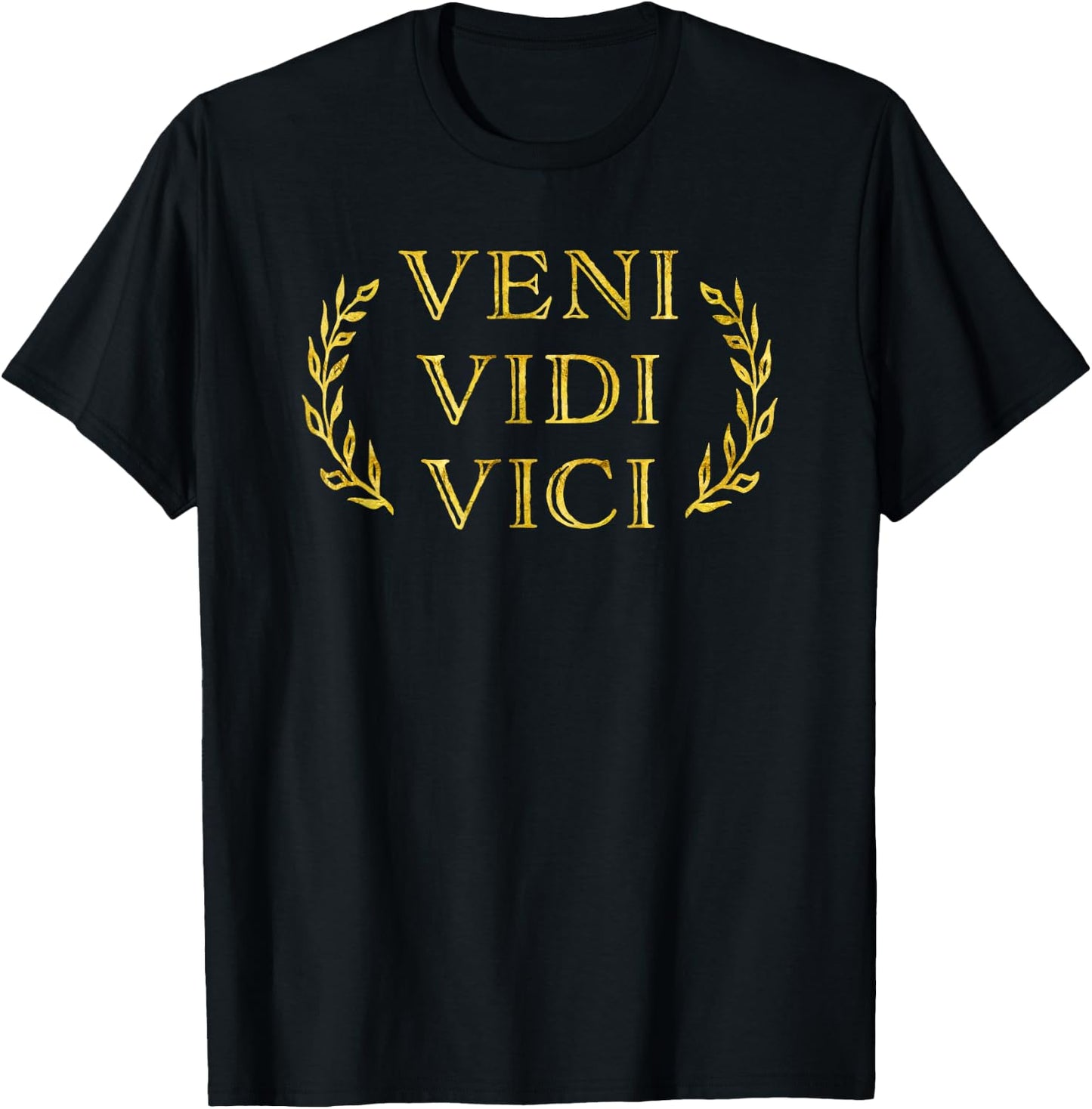 Veni Vidi Vici Winner T-Shirt - T-Shirt | Black