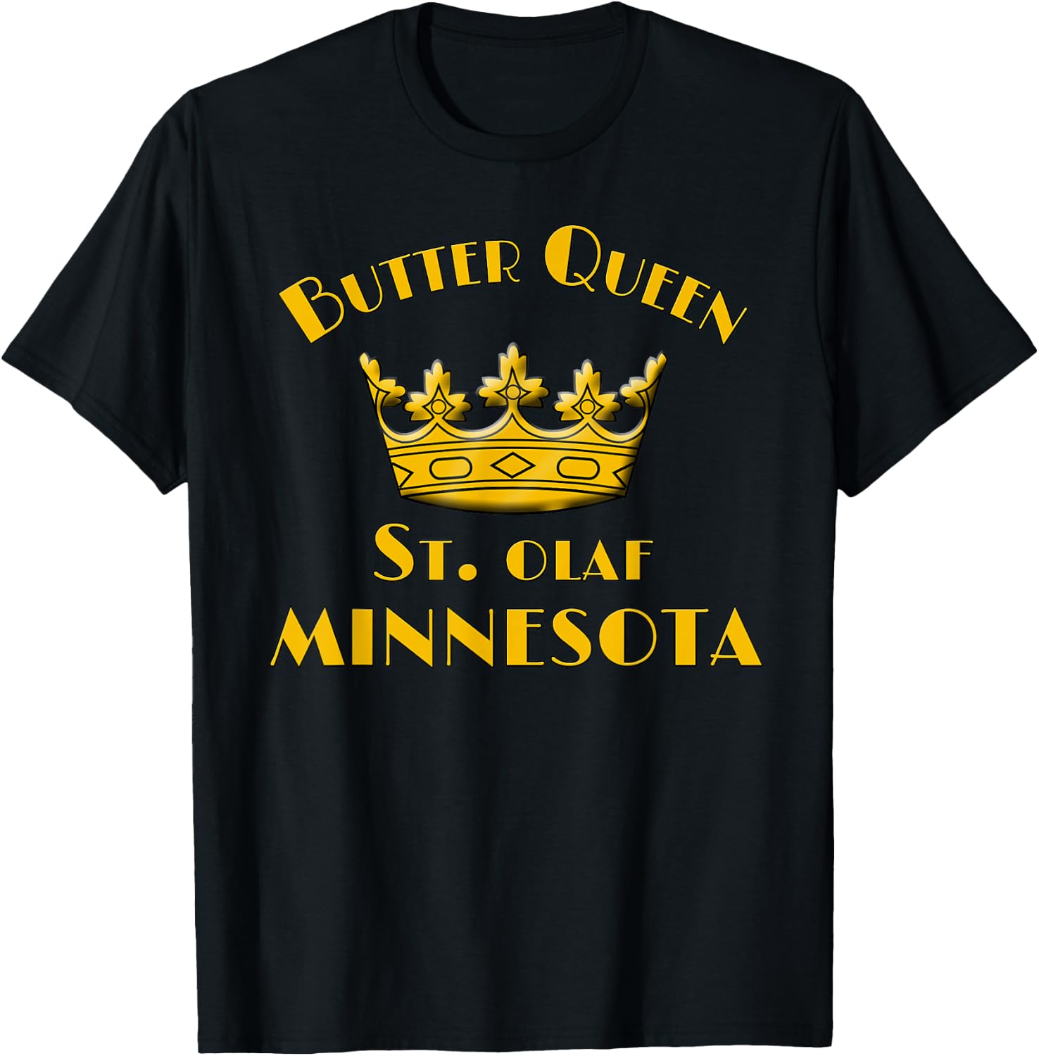 BUTTER QUEEN St Olaf T-Shirt - T-Shirt | Black