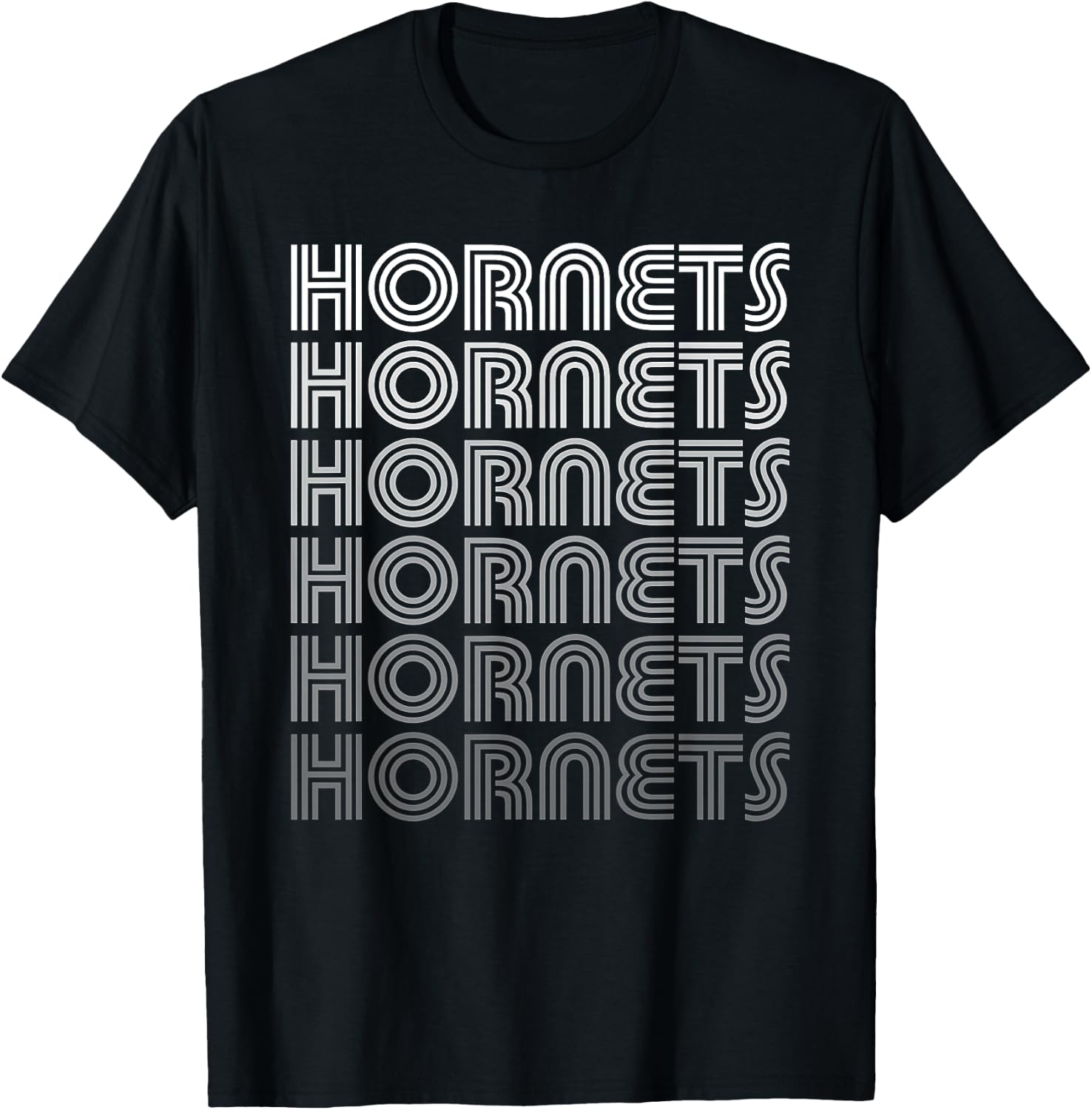 Vintage Hornets T-Shirt - T-Shirt | Black