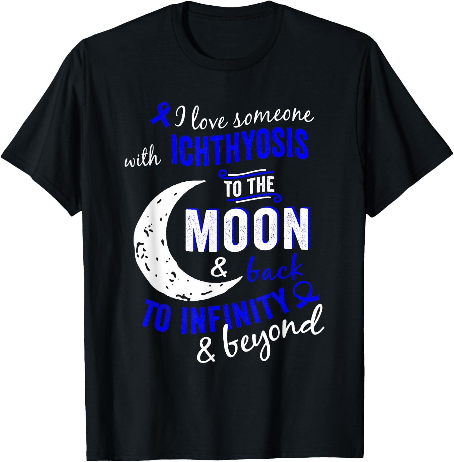 Ichthyosis Awareness Shirt - Ichthyosis Shirts T-Shirt - T-Shirt | Black