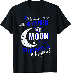 Ichthyosis Awareness Shirt - Ichthyosis Shirts T-Shirt - T-Shirt | Black