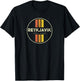 Retro Reykjavik Iceland Vintage T-Shirt - T-Shirt | Black