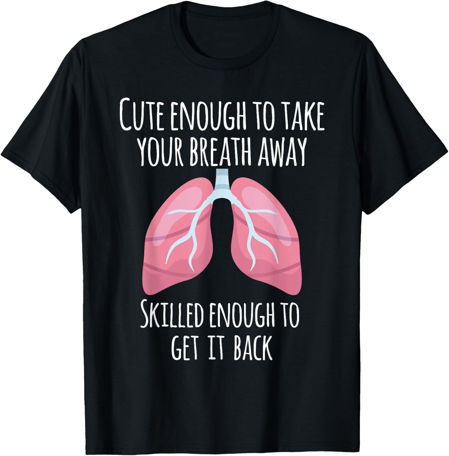 Pulmonary Doctor Design - Lung Doctor Gift T-Shirt - T-Shirt | Black