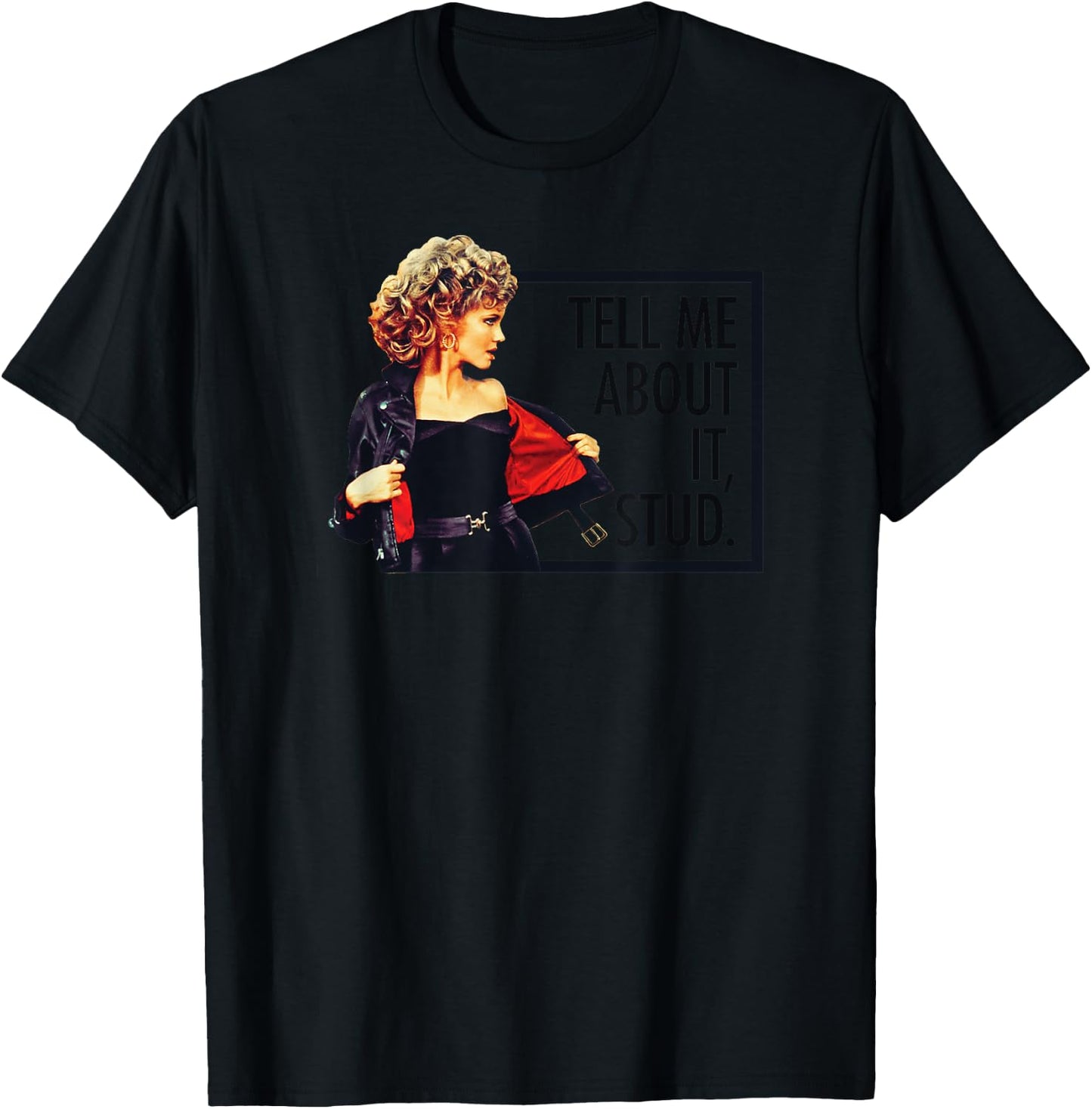 Grease Tell Me About It Stud T-Shirt - T-Shirt | Black