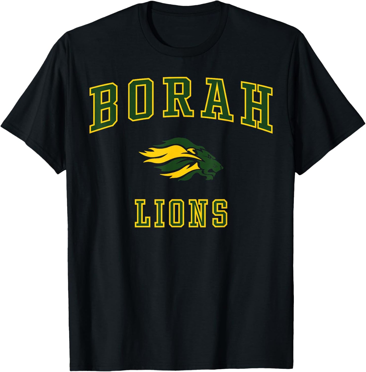 Borah High School Lions C1 T-Shirt - T-Shirt | Black
