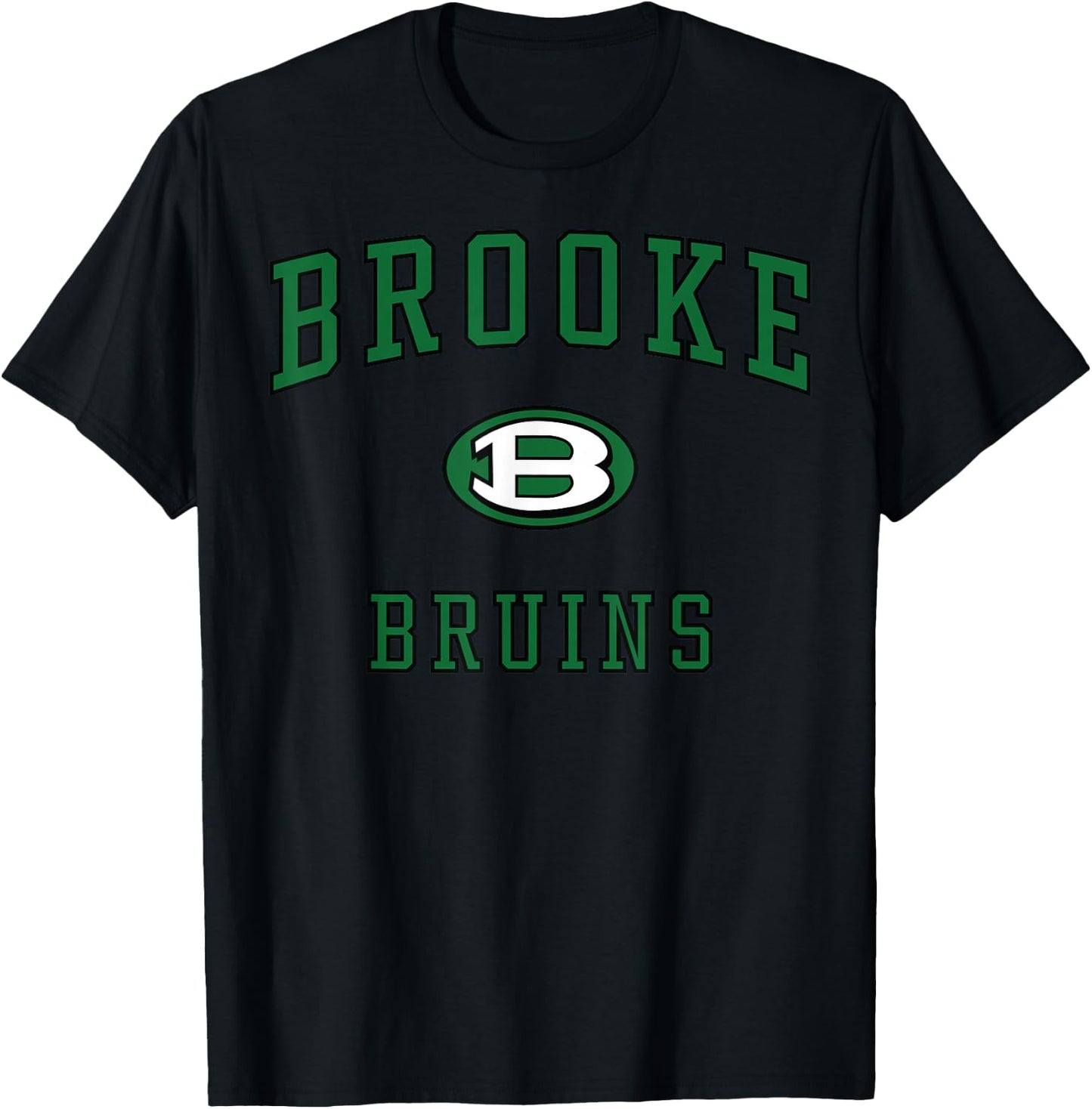 Brooke High School Bruins C1 T-Shirt - T-Shirt | Black