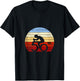 50th Birthday Mountain Bike Tour Cycling Lover Retro Vintage T-Shirt - T-Shirt | Black