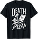 Death by Pizza funny T-Shirt - T-Shirt | Black