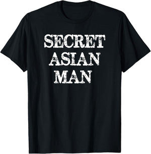 Secret Asian Man - Fun Wrong Song Lyrics T Shirt T-Shirt - T-Shirt | Black