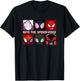 Marvel Spider-Man Into the Spider-Verse Spider-Heroes T-Shirt - T-Shirt | Black