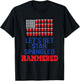 Let's Get Star Spangled Hammered Fourth of July Shirt T-Shirt - T-Shirt | Black
