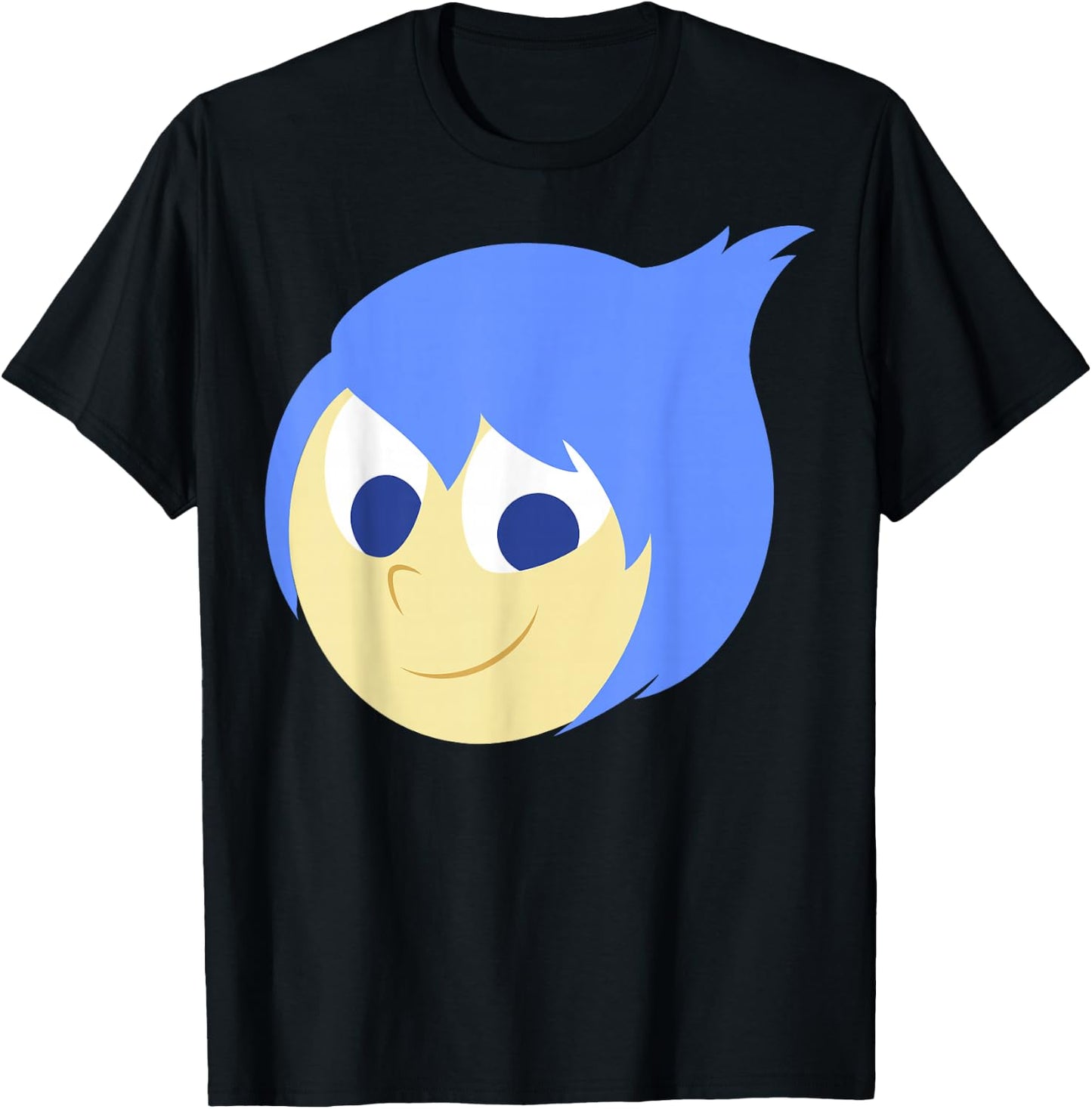 Disney Pixar Inside Out Joy Face Halloween Small T-Shirt - T-Shirt | Black