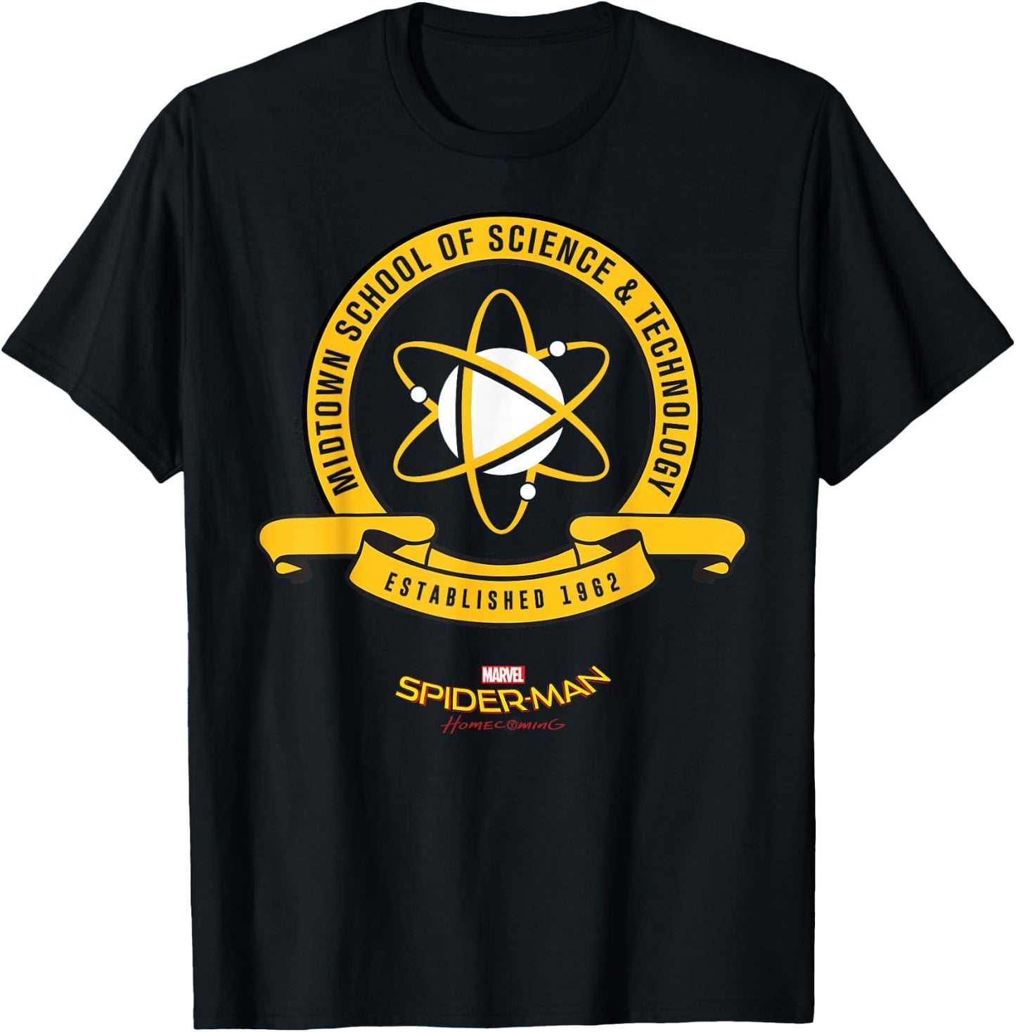 Marvel Spider-Man Homecoming School Uniform T-Shirt - T-Shirt | Black