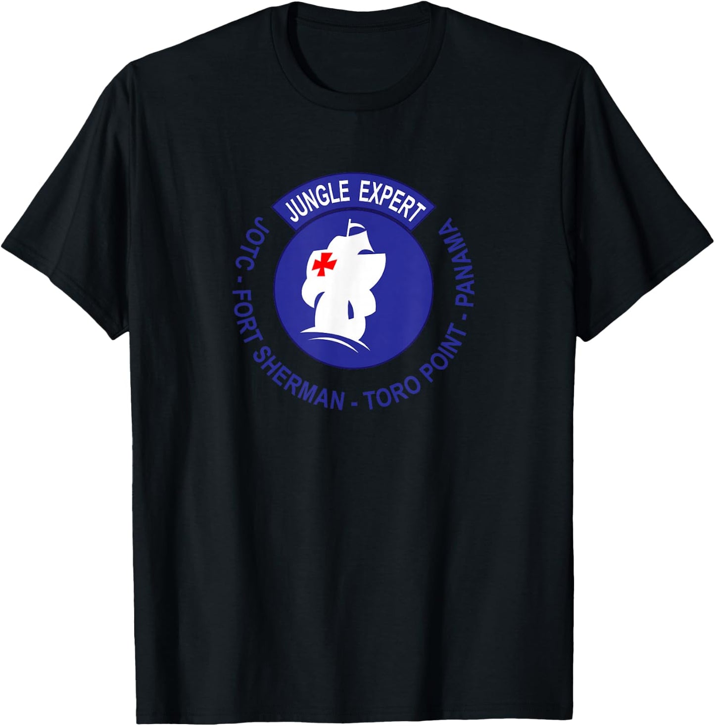 Jungle Expert Panama T-Shirt - T-Shirt | Black