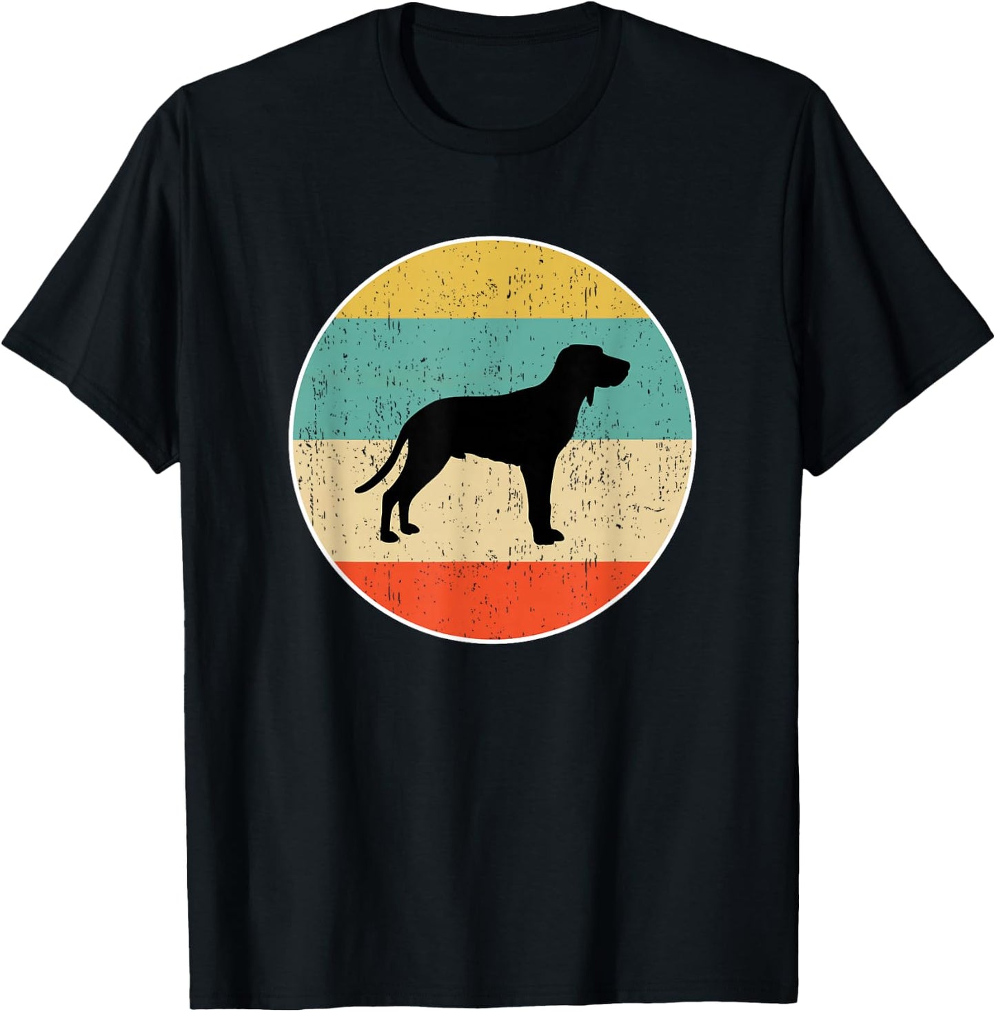 Redbone Coonhound Dog T-Shirt - T-Shirt | Black