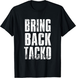 Bring Back Tacko Distressed Boston Basketball Funny T-Shirt - T-Shirt | Black