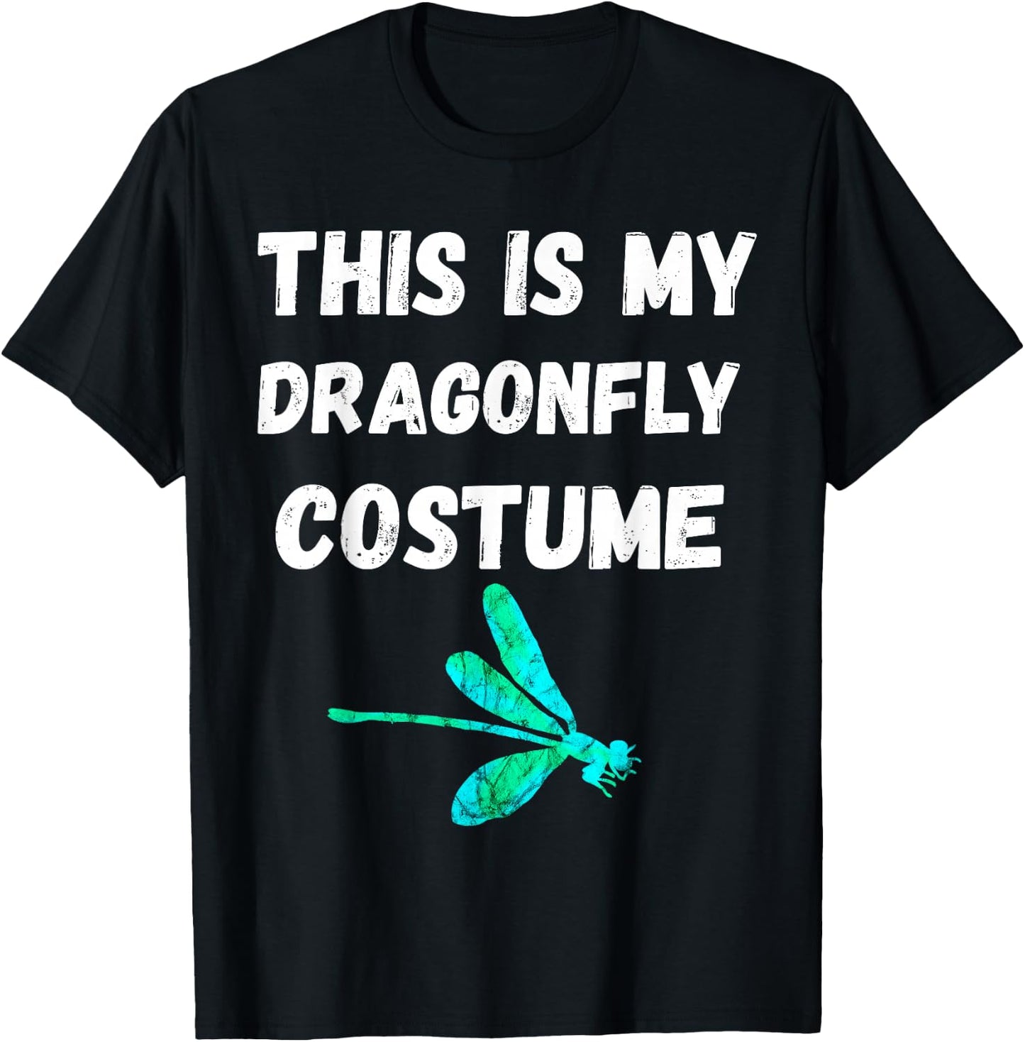 This Is My Dragonfly Costume Insect Bugs Entomology T-Shirt - T-Shirt | Black