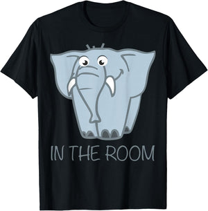 Elephant in the room Shirt T-Shirt - T-Shirt | Black
