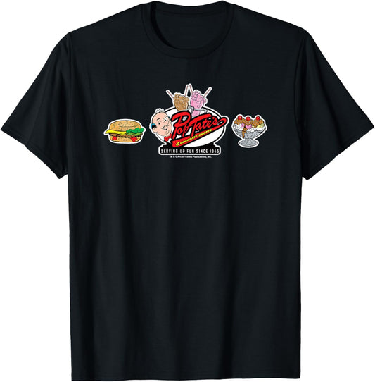 Archie Comics Pop Tate's Diner Treats T-Shirt - T-Shirt | Black