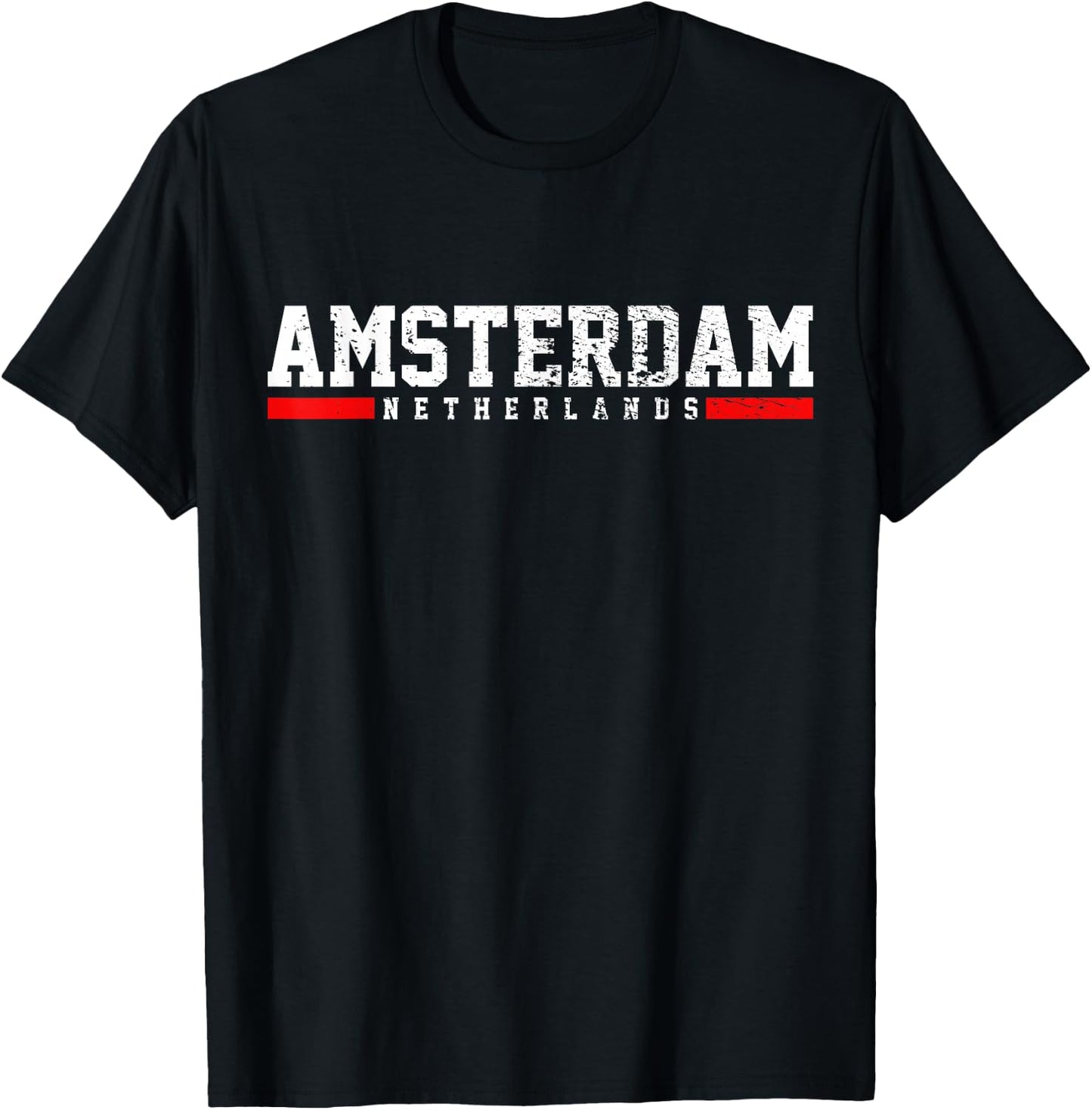 Amsterdam T-Shirt - T-Shirt | Black