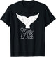 Moby Dick - Whale Tail T-Shirt - T-Shirt | Black