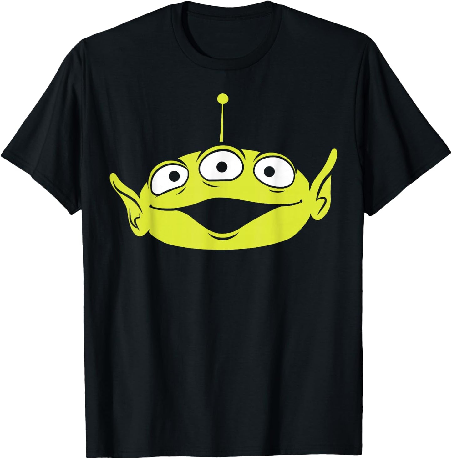 Disney Pixar Toy Story Alien Big Face T-Shirt - T-Shirt | Black