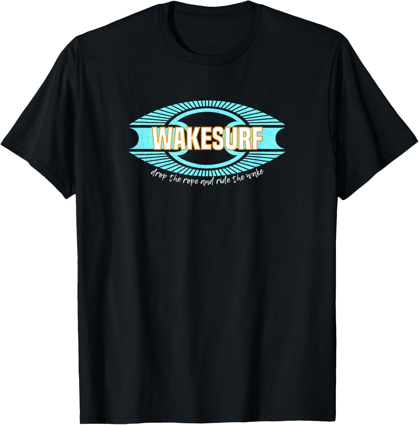 Wakesurf Boat T-Shirt - T-Shirt | Black